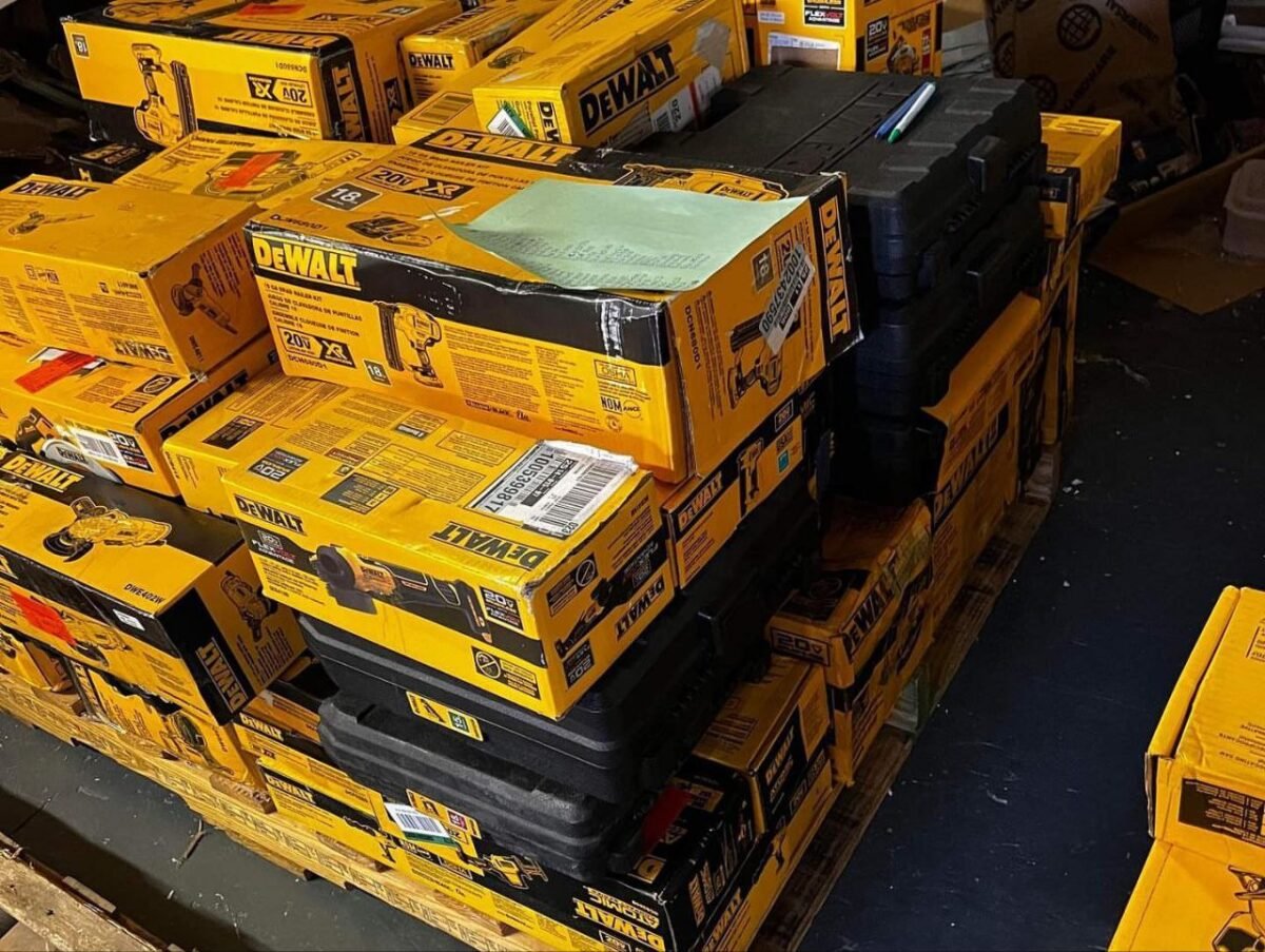 Best dewalt tool pallets-bulk liquidation sales