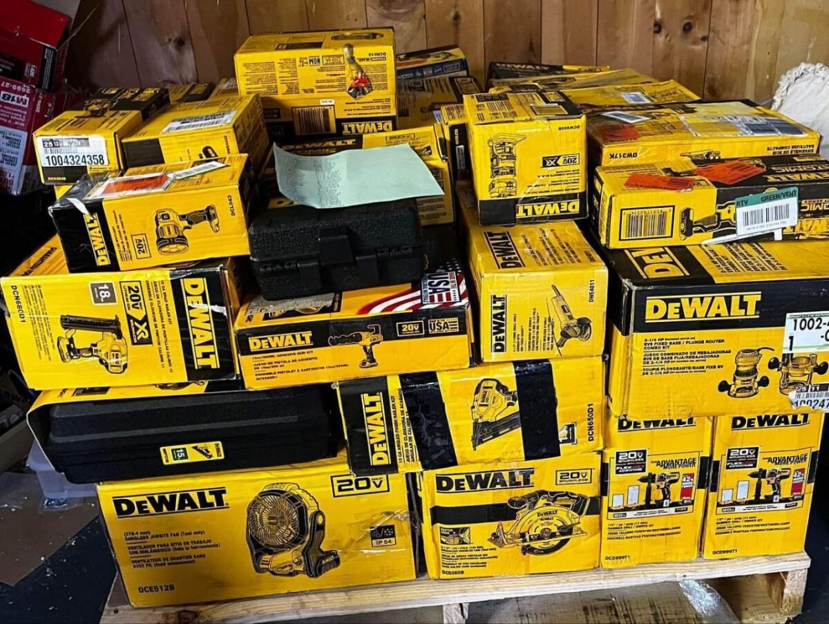 Best dewalt tool pallets-bulk liquidation sales