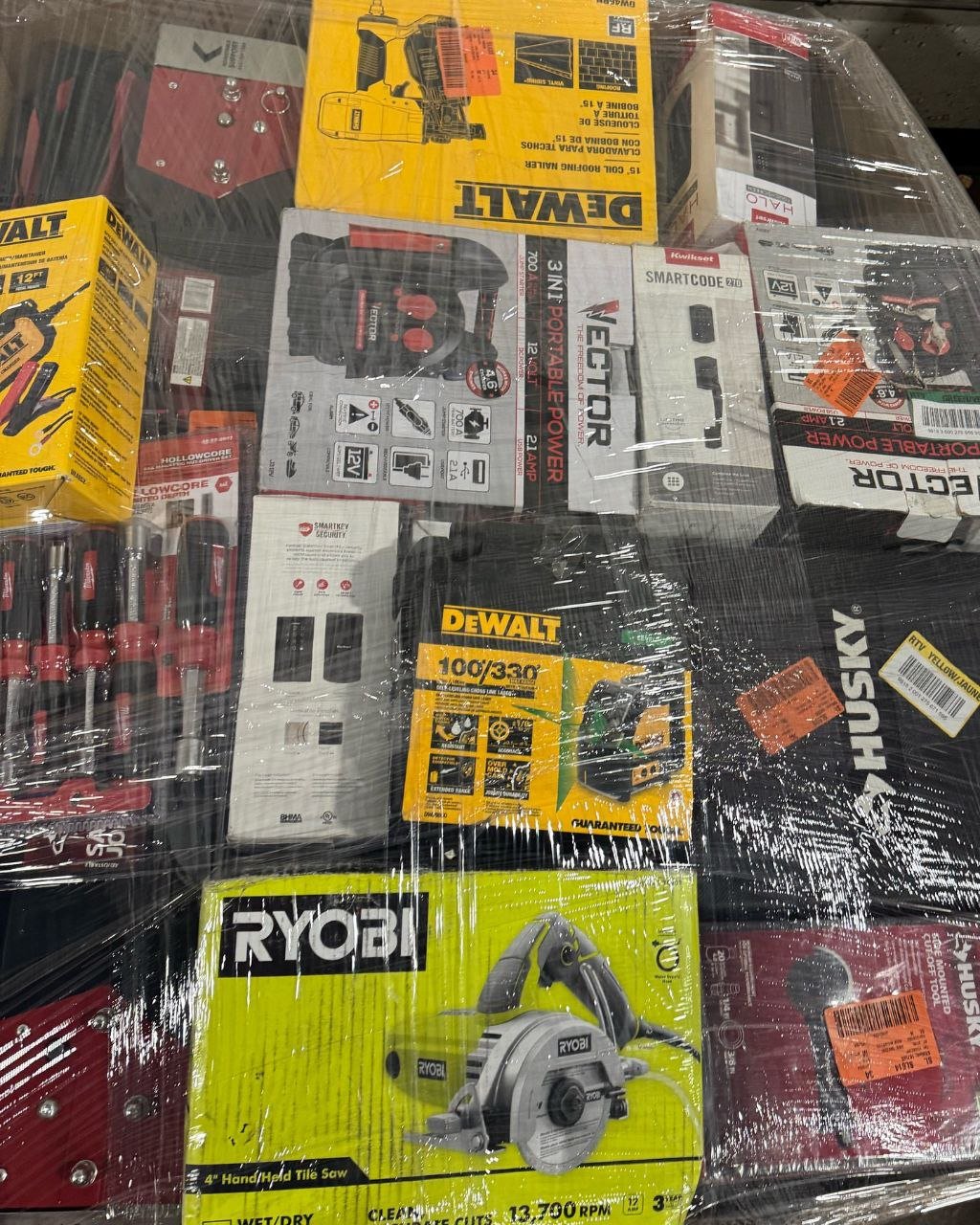Best Tool Pallets – Featuring DeWalt, Milwaukee & Rigid Tools - Bulk Liquidation Sales