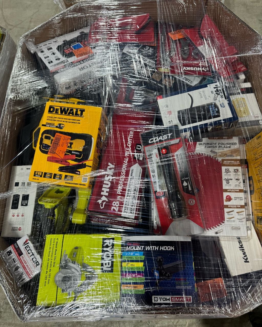 Best Tool Pallets – Featuring DeWalt, Milwaukee & Rigid Tools - Bulk Liquidation Sales