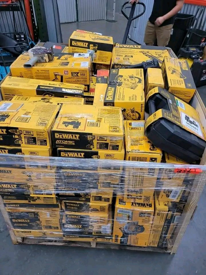 Best Tool Pallets – Featuring DeWalt, Milwaukee & Rigid Tools - Bulk Liquidation Sales