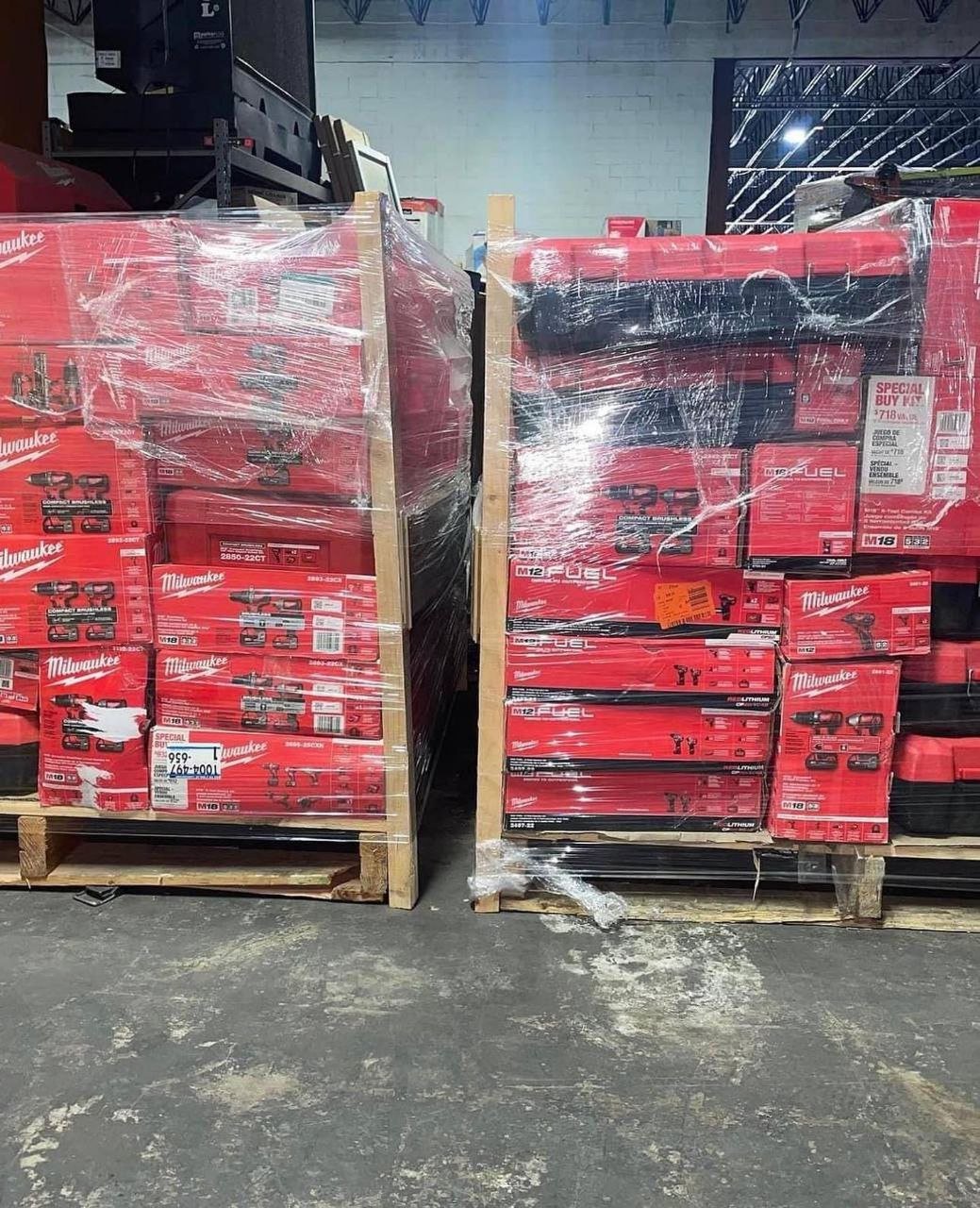Buy Milwaukee tools Pallets